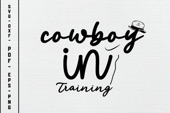 Cowboy in Training SVG: A Designer’s Practical Take
