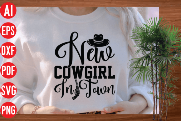 New Cowgirl in Town: A Bold Western Embroidery Design for Real Projects